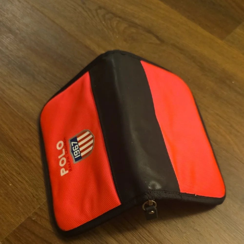 Polo by Ralph Lauren Red and Black Wallet